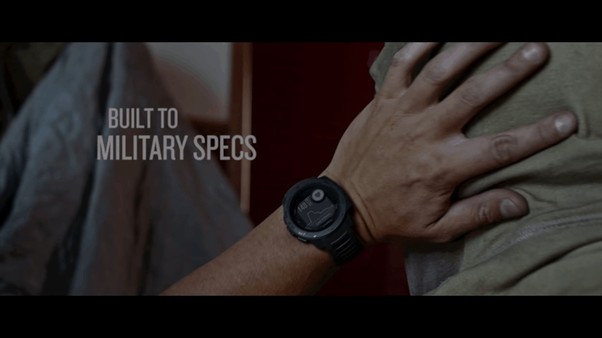 Garmin Instinct - best Military watch with GPS