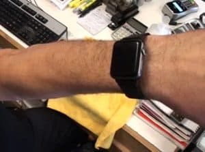 run diagnostics on apple watch