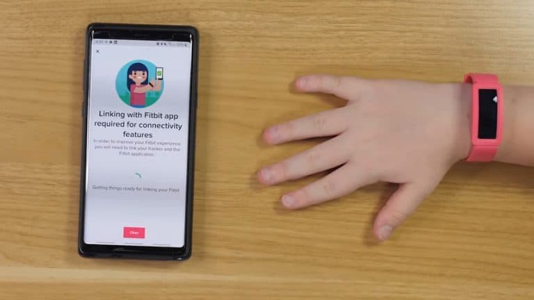 fitbit inspire child account