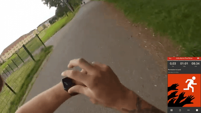 zombies run on apple watch