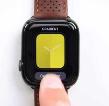 Apple Watch 6 face-Gradient