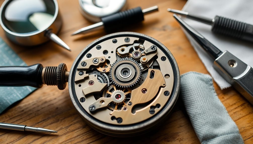 home mechanical watch care