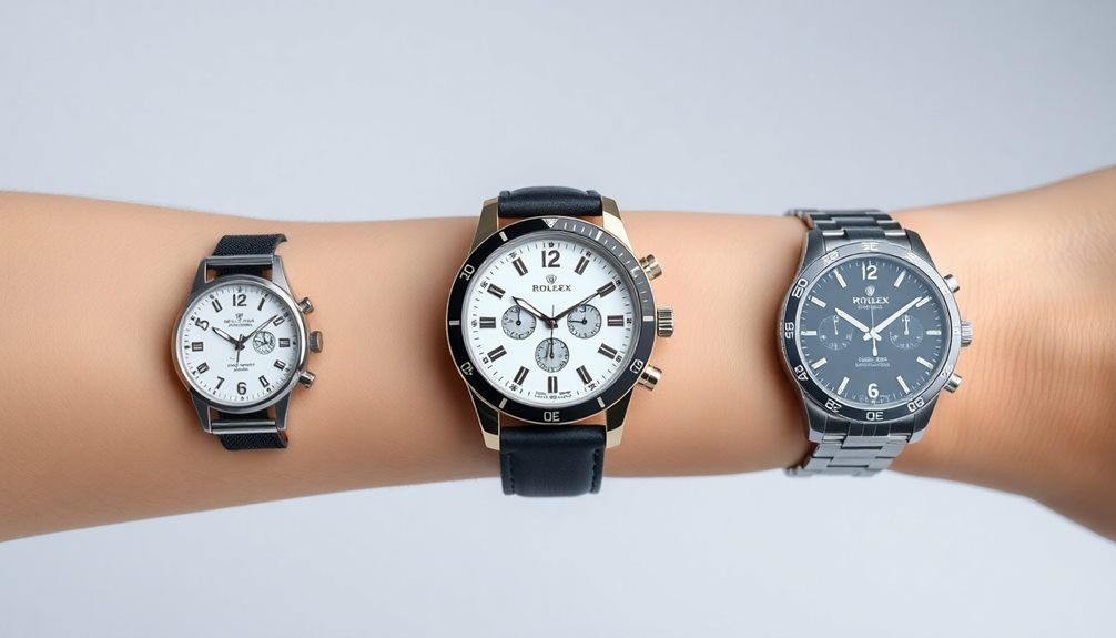 matching watch size guide