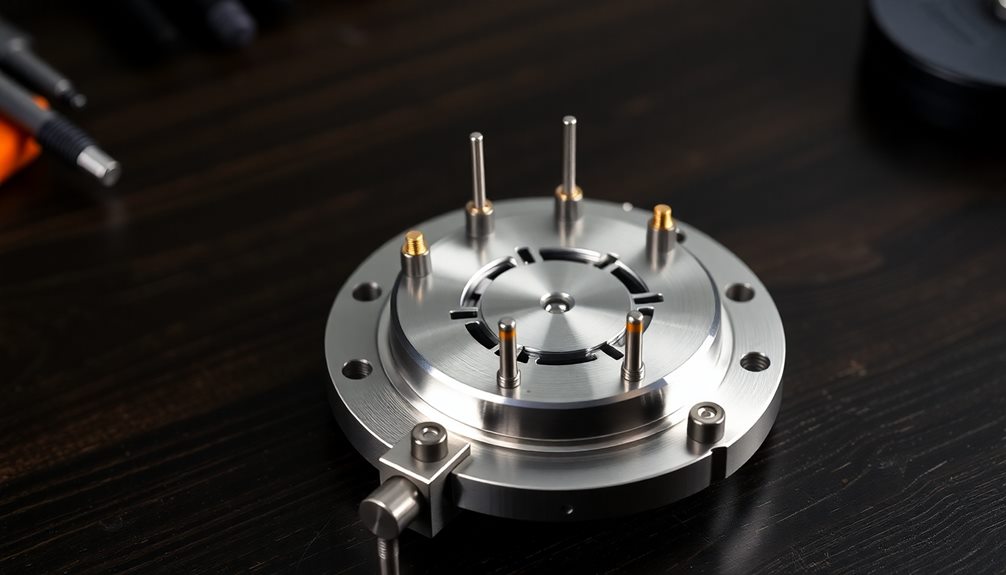 timepiece mechanism support structures